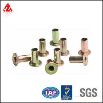 Custom top quality brass tubular rivet